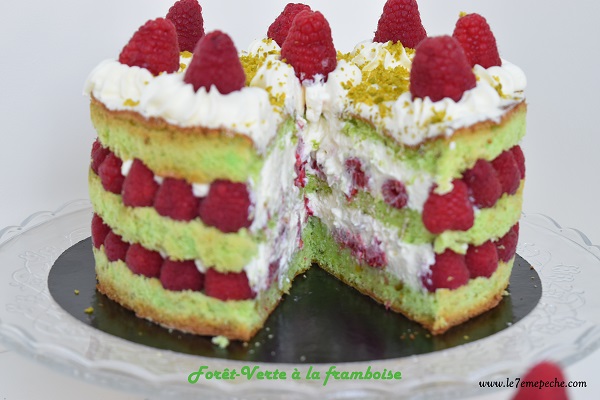 patisserie foret noire framboise